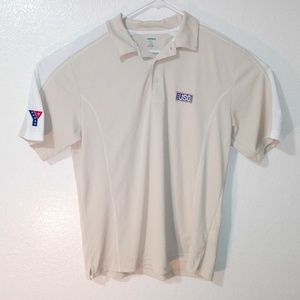 YMCA USO Shirt Polo Athletc Workout